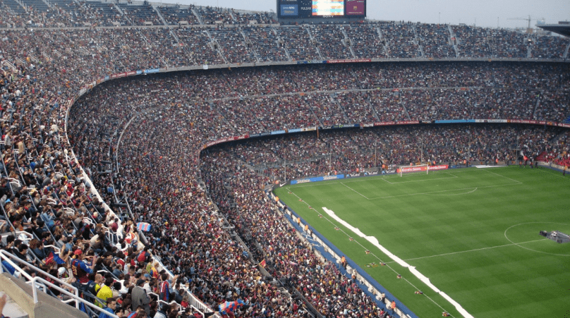 Stadium full of people