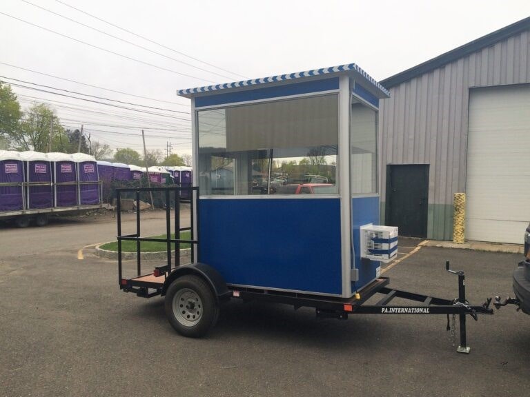 Mobile Security Booth, Outdoor Security Booth, Movable Security Booth