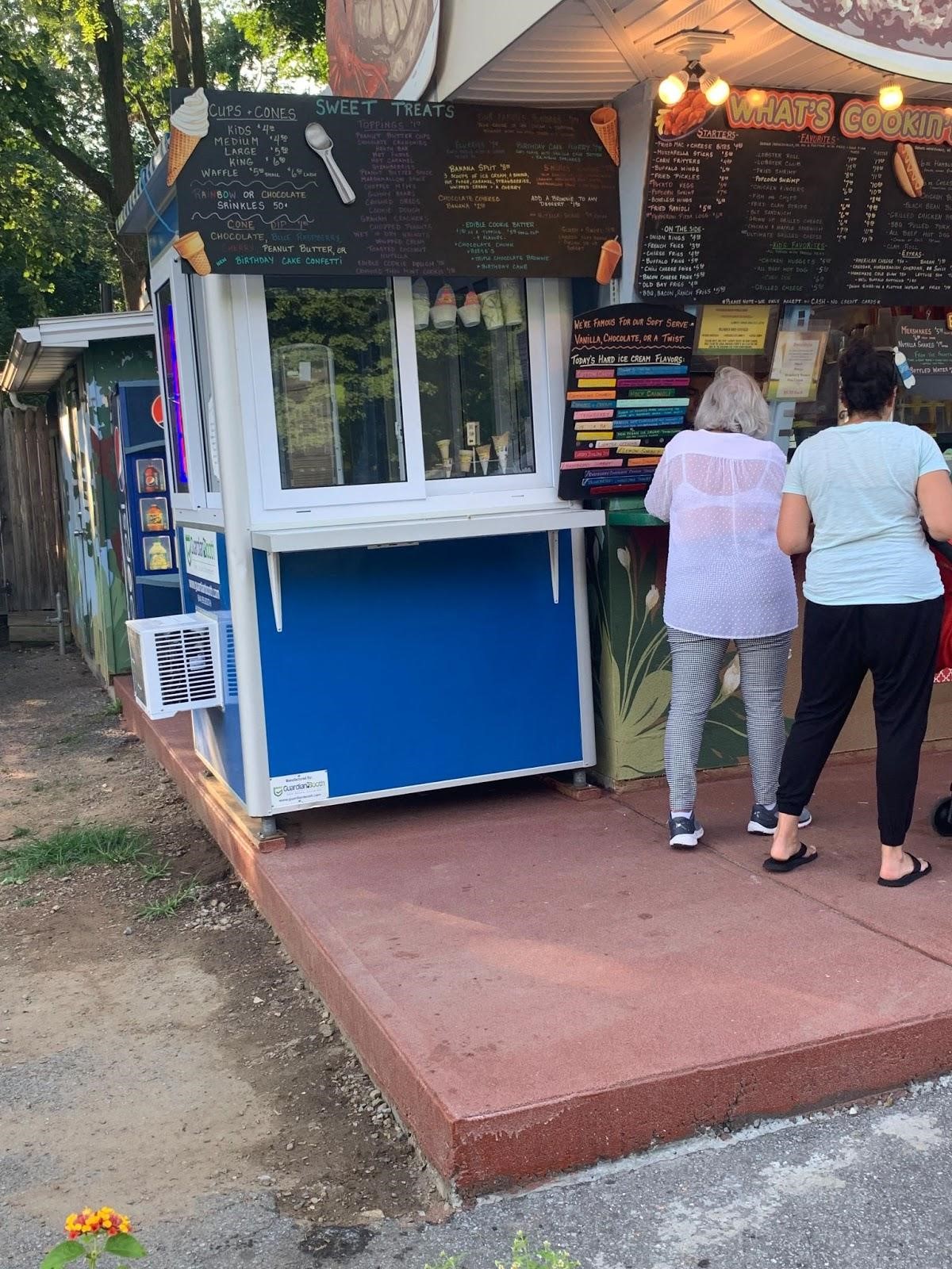 Ice cream food kiosk