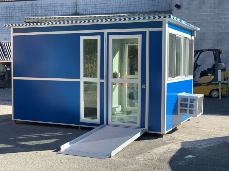 Easy to Install security guard booth