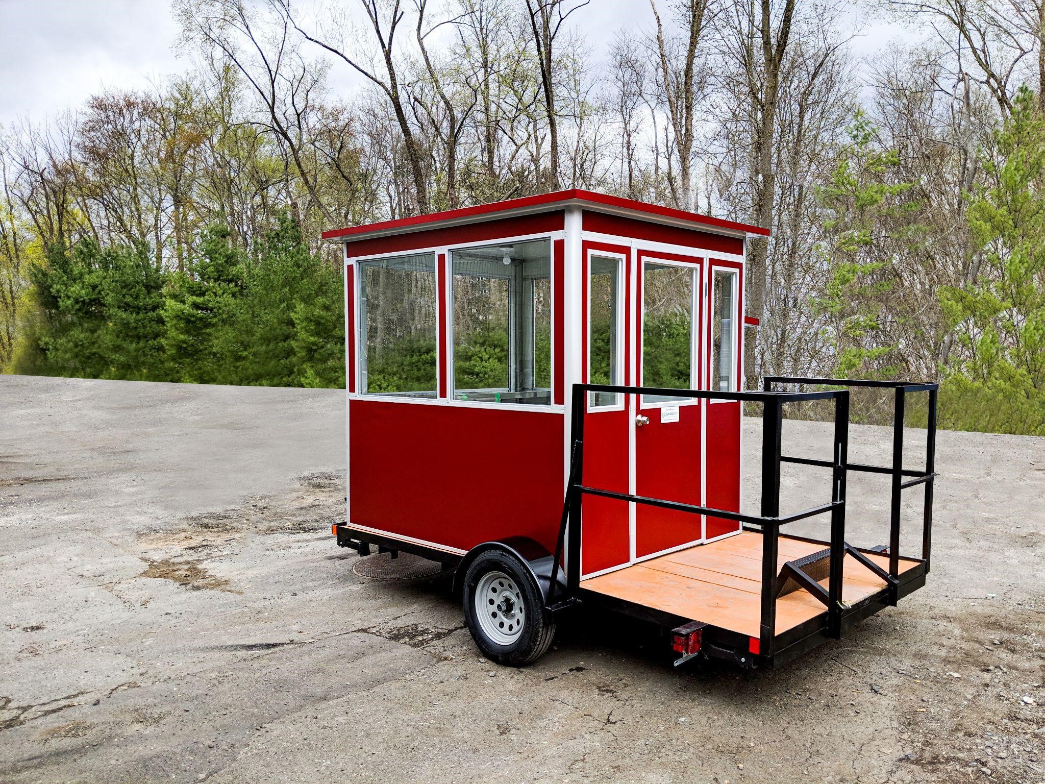 portable security booth