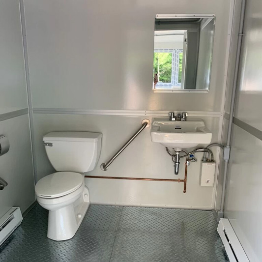 Prefab Booth with Restroom | Guardian Booth