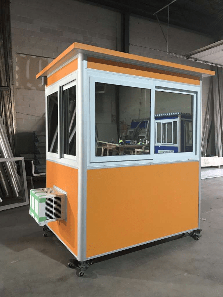 Customizable portable guard booth for events