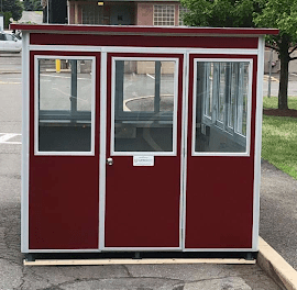 Customized bullet resistant school booth