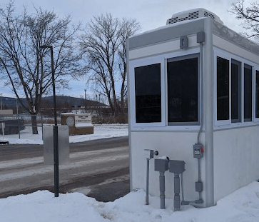 insulated education security booth for any weather conditions